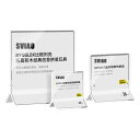 SVIAO プライスカード立て 値札 透明アクリル サインホルダー 値札スタンド カード立て 値段表示 価格表示 プライスカードスタンド (A 70*70mm)