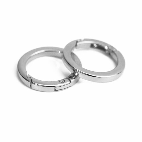 2個 カラビナ 丸型 カバン飾り カラビナ 丸型 キーホルダー 鍵 バッグ チャーム クラスプ リングクラスプ キーホルダー作り キーチェーンクラスプ 鍵飾り アクセサリー 手作り ハンド