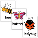 フラッシュカード■名刺サイズ■ 英語カード.com Flashcards, English word cards (Insects) ■Namecard siz...