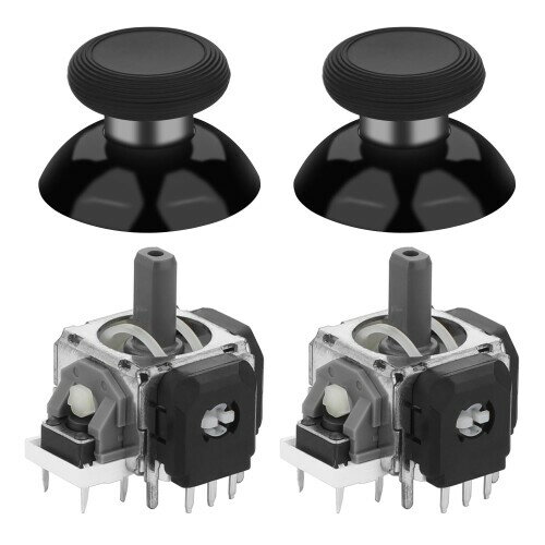 Iesooy for GuliKit Anti-Drift TMR 電磁スティック換修理キット P5 Dual-sense、Xboxシリーズ、P4 Dual-shock、Switch Proコントローラー用 - ブラック (P5 Dual-sense) Iesooy for GuliKit Anti-Drift TMR 電磁スティック換修理キット P5 Dual-sense、Xboxシリーズ、P4 Dual-shock、Switch Proコントローラー用 - ブラック (P5 Dual-sense)