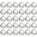 HAMILO K9 サンキャッチャー 透明ボール クリスタル 約15mm 30個セット