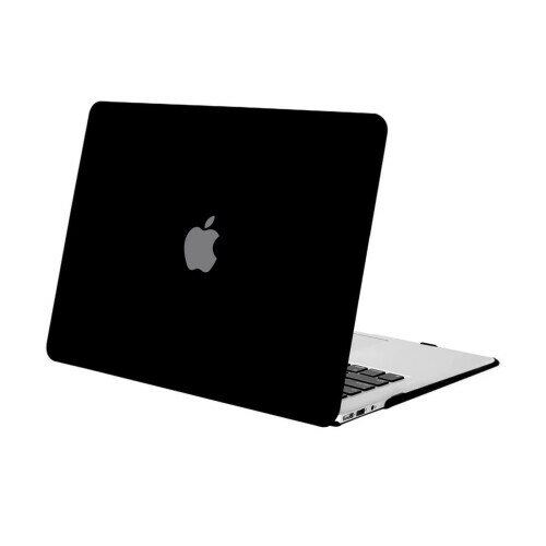 MOSISO 対応機種 MacBook Air 11 インチ A1370 / A1465 専用 プラスチック ハードケース 薄型 耐衝撃 保護 シェルカバー (ブラック)