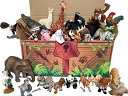 シュライヒ 動物 フィギュア 20点 セット 詰め合わせ Wild Life FARM WORLD schleich 宝箱 誕生日 プレゼント イベント（ぴきしぇも オリジナル） (アドベンチャー)