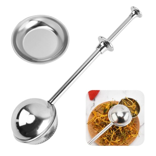 DIYBravo こし器 うらごし 置き皿付き 2つセット 粉ふるい 粉砂糖ふるい お茶ふるい お茶を入れる器 食..