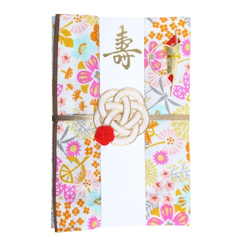 結姫 巾着袋に変わるご祝儀袋 結婚御祝用 コットン (春信(白)) 結姫 巾着袋に変わるご祝儀袋 結婚御祝用 コットン (春信(白))