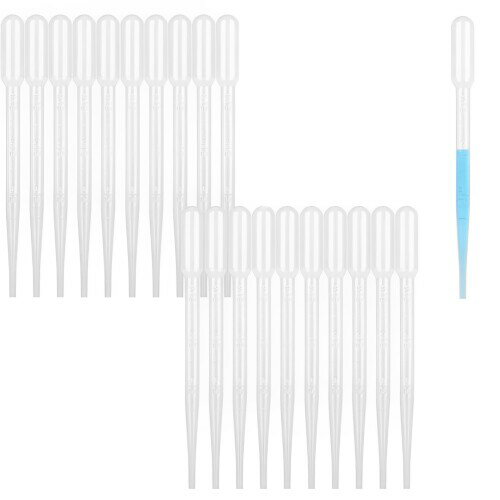 YIBOOOM スポイト ピペット 使い捨て ピペット プラスチック製 20本 簡単な操作 香水 詰め替え 化粧品..