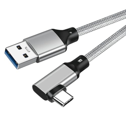 USB-C & USB-A 3.1(Gen2) P[u L Type C P[u 60W 3A}[d 10Gbpsf[^] ^Cv c P[u ϋviC҂ Galaxy AiPad Pro (2018) / MacBook/MacBook Air (2018)̑USB-C@Ή (1.5m, O