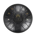 タングドラム 11音6インチDメジャー スリットドラム 10色から選択可能 スチールドラム 屋外用レインドラム すべての年齢に適合 収納バッグ付き