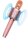 MetFut カラオケマイク 高性能 Bluetooth ワイヤレスマイク スピーカー内蔵 カラオ練習 一体型 3000mAh充電式 エコー調整/デュエットモー...