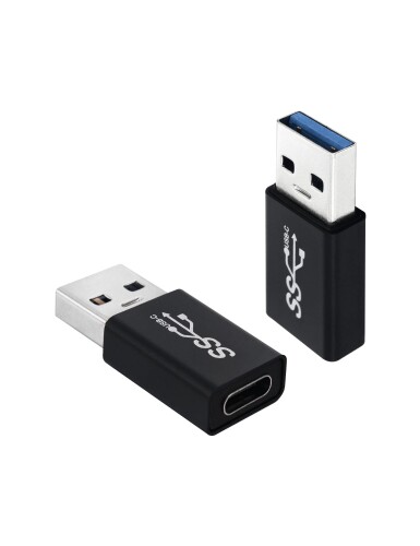 BOOBRIE タイプCUSB変換アダプターUSB-A3.0⇔Type-Cアダプター電話料金および高速データ転送アプリケーションWindows、Mac、androidPC/ラップトップ/タブレット/携帯電話2個