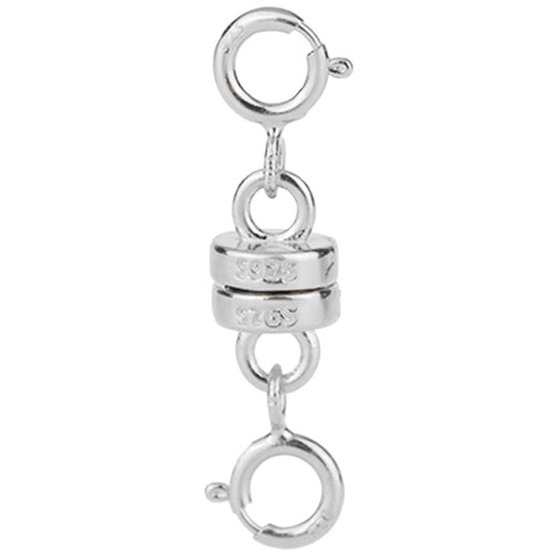 (FUPUTWO) ネックレス ブレスレット 留め具 アジャスター クラスプ 金具 シルバー 925 (シルバー)