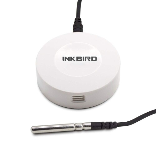 Inkbird Bluetooth温湿度計 室内室外用 温度計 湿度計 スマートセンサー データロガー 温度ロガー プローブ付き スマホ アプリ対応 グラフ記録