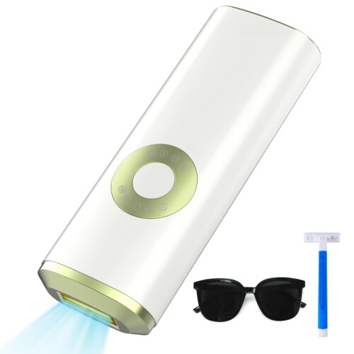 IPL光脱毛器 家庭用 女性専用 サロン級ケア 光美容器 無痛 全身ケア 脇 ビキニライン 脱毛 無照射回数..