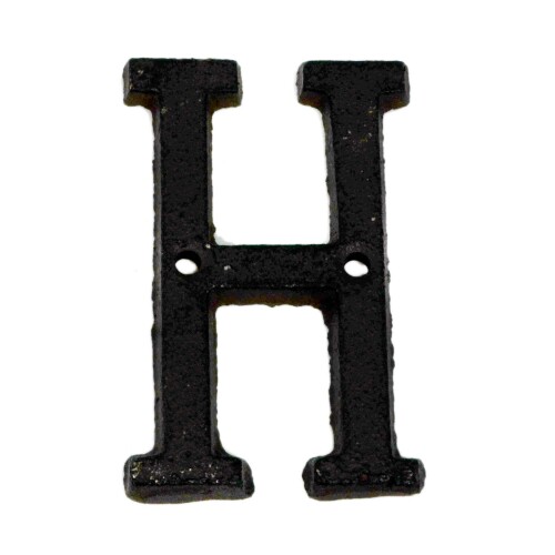 アルファベット イニシャル 数字 Metal Letter 鋳物 キャストアイアン インダストリアル ガレージ DIY おしゃれ ;AVSB-087H