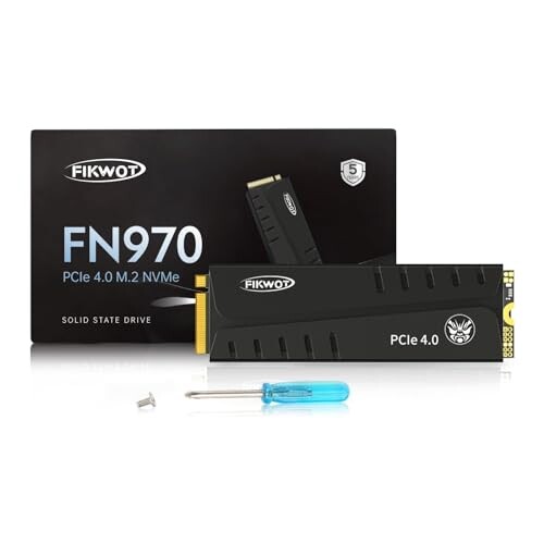 Fikwot FN970 SSD 2TB M.2 2280 PCIe Gen4 x4 NVMe 1.4  SSD q[gVNt PS5mFς R:7400MB/s W:6800MB/s DRAM LbV [J[5Nۏ