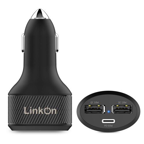 LinkOn 84W USB-Cԗp[dA60W PD3.018W QC3.0 PPS|[gA}bNubN,TX,MacBook HP Dell Lenovo MSI ASUS Acer iPhone iPad Huawei FCP SCPAbvp
