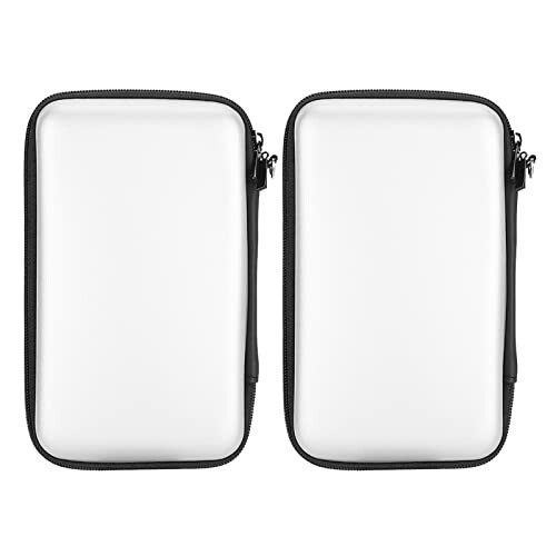 Ongwan NEW3DS XL NEW3DS LL 3DS XL 3DS LL対応 収納ケース EVA素材 プロテクター 17×11×4cm 2個入り ホワイト (シルバーグレー) (video game) (video game) Ongwan NEW3DS XL NEW3DS LL 3DS XL 3DS LL対応 収納ケース EVA素材 プロテクター 17×11×4cm 2個入り ホワイト (シルバーグレー) (video game) (video game)