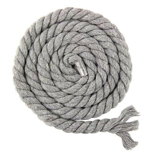 ILLIDAN カラー綿ロープ 直径5mm 綿ロープ3ツ打 10M/20M/5M/100M 柔らか 太い 手芸用 天然 コットンロープ 手作り インテリア 飾り DIY (グレー 5mm/5M) ILLIDAN カラー綿ロープ 直径5mm 綿ロープ3ツ打 10M/20M/5M/100M 柔らか 太い 手芸用 天然 コットンロープ 手作り インテリア 飾り DIY (グレー 5mm/5M)