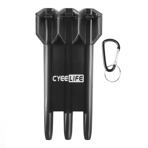 CyeeLifeダーツボックスは、3本のダーツを収納でき、統合ダーツ飛行とシャフトシステム、ダーツ収納ボックス付き