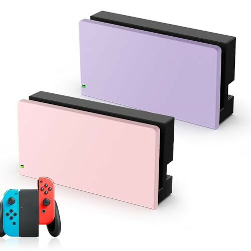 Switchドック専用 スイッチ ケース Dock スイッチ専用 保護ケース ソリッドカラー 指紋防止 耐久性が良い 全面保護 撥油 NintendoSwitc...