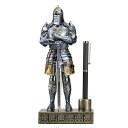 HDMbigmi キングズガードナイト ペンスタンド 像 オフィス ペンスタンド デスクオーガナイザー 男性用 トップコレクション ギフト用 9.45インチ (...