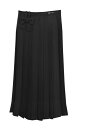 (YIWASTAR) プリーツスカート 蝶結び付き 上品38/45/50/55/60/65/70/85CM (S-5XL) スライド式のウエストアジャスター 制服 高校生 セーラー服スカート コスプレ スクール ハロウィン ロングプリーツ
