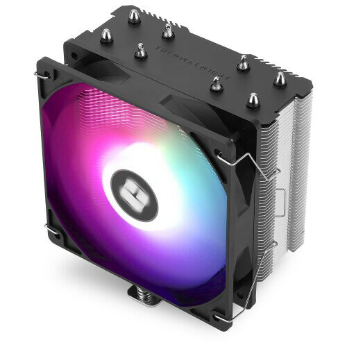 Thermalright Assassin X 120R SE V2 CPUエアクーラ 4本のヒートパイプ 148 MM高 TL-C 12 C-L V2 PWMファンCPUクーラ AMD AM4 AM5/Intel LGA 1700/115/1151/1200 LGA 17 XX冷却に適している ランプ色固定