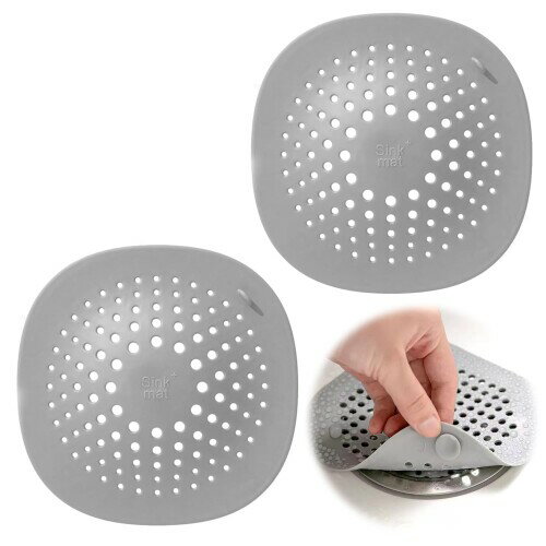 排水口カバー ゴミ受け お風呂 髪の毛キャッチ 水切りネット 吸盤付き お風呂 洗面所 トイレ バスタブ..