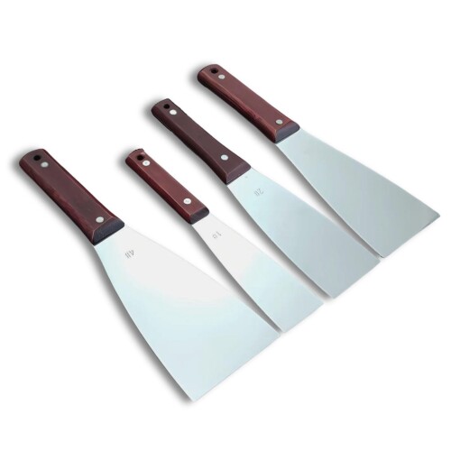 adzu コーキング ヘラ 4本 セット スパチュラ シール剥がし べら スクレーパー 工具 パテベラ ステンレ..