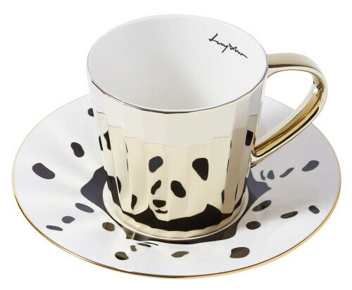 (JP) Luycho Mirror Cup & Panda Dalmatian_330ml
