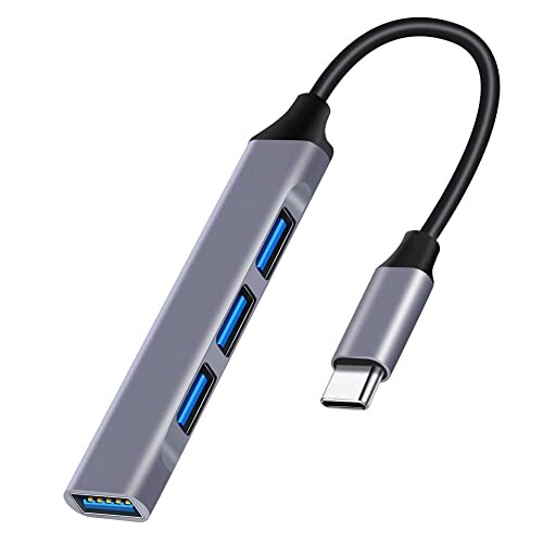 Besince USBnu Type-C to USB3.0 1|[g USB2.0 3|[g ő`x5Gbps USB2.0/1.1Ƃ̌݊ Rs[^ USB-C nu 4in1 USB3.0*1 USB2.0*3 HUB USBg USB Type C hbLOXe[V (O[)