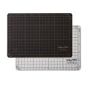 WUTA カッティングマット ダブルカラー PVC カッターマット 両面 カッターマット 裁縫マット 裁縫、裁断、クラフトプロジェクトに 長さ22 x 幅15 ...