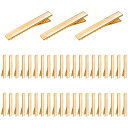 ヘアクリップ 約40個入り 55mm ヘアピン ハンドメイド 髪留め 金具 ヘアアクセサリー パーツ ゴルード DIY ホビー 業務用 手芸用品 大人 子供 (...