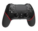 PS 4、Pro、Slimに適したホールジョイスティック付き無線コントローラ-内蔵スピーカー/精密ジョイスティック/Turbo/高度なボタンプログラミング付き無線コントローラ、および1000 mAh充電可