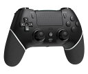 PS 4、Pro、Slimに適したホールジョイスティック付き無線コントローラ-内蔵スピーカー/精密ジョイスティック/Turbo/高度なボタンプログラミング付き無線コントローラ、および1000 mAh充電可