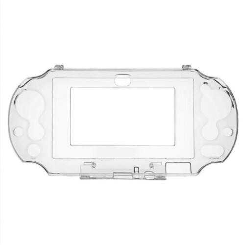 GRASSCALM PSVITA 2000 フルカバー ハードシェルケース PCH-2000 用 透明 クリア 画面保護 落下防止 衝撃吸収 軽量 PC素材