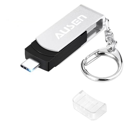 AUSEN 64GB OTG TypeC USBメモリ高速転送 小型 タイプC USBフラッシュドライブ (Type - C + usb3.0) 2 ..