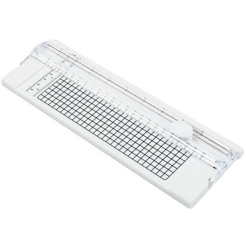 裁断機 ペーパーカッター ペーパーカッター A4サイズ対応 軽量 ミニ裁断機 スライドカッター カード裁..