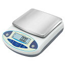 Bonvoisin 精密電子はかり 5000gx0.01g デジタルはかり 10mg 高精度電子天びん 計量器 分析電子天秤 皿寸法:180*140mm 電池別売り 日本語取扱説明書あり 校正分銅なし(5000g、0.01g)