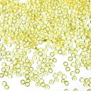 PATIKIL 1.1LBフラットマーブル 5mm(0.2")ミニアクリルジェム 花瓶用ガラスビーズ 水槽テーブル散乱ホームデコレーションDIYクラフト イエロー