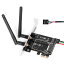 MZHOU 磻쥹ͥåȥɥץ M.2 NGFF - PCI-E 1X WiFiͥåȥɥС PCI-E M.2/NGFF ɥѥå֥ץ ǥ奢Х2.4/5Gƥդ WiFiBluetooth