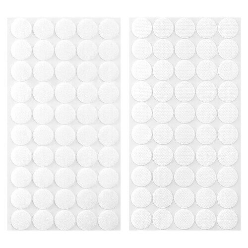 VEAGIA マジックテープ 面ファスナーベルクロテープ 強力 DIY ドットマジックテープ 跡なし 耐熱 防水 ..