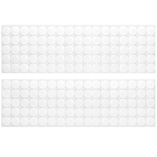 VEAGIA マジックテープ 面ファスナーベルクロテープ 強力 DIY ドットマジックテープ 跡なし 耐熱 防水 ..