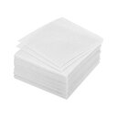 PATIKIL 柔らかいフェルトシート ファブリッククラフトシート DIY趣味の装飾用 ホワイト 10 cm x 10 cm 42個