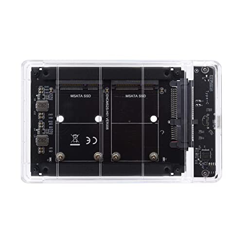 xiwai fA MSATA ~j SATA SSD J[h JOBD Raid0 XpubW USB3.0 ^Cv C USB-C 2.5 C` SATA R{GN[W