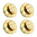 METALLIXITY スクリューバックスタッドスパ イ ク(12x7mm)4個 ラウンドヘッドスタッドリベット - レザークラフトの財布とバッグに適用