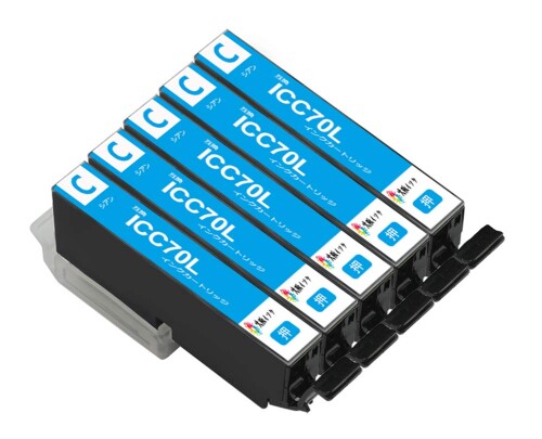 インクカートリッジ 70L 互換 IC6CL70L 