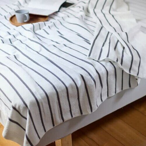 ツバメタオル 薄手 軽量 速乾 タオルケット シングル しまふわケット 日本製 夏冬兼用 オーガニックコ..