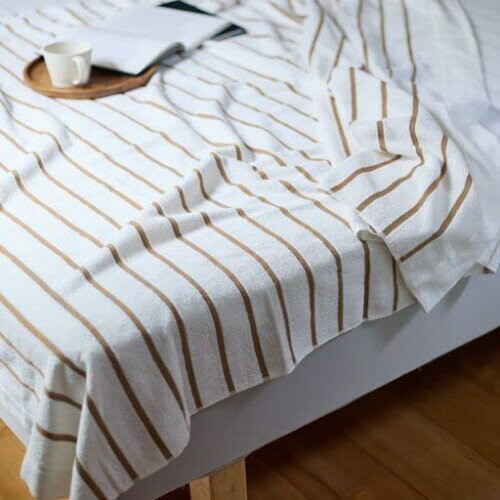 ツバメタオル 薄手 軽量 速乾 タオルケット シングル しまふわケット 日本製 夏冬兼用 オーガニックコ..