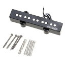 Wilkinson WOJB5 Variable Gauss ジャズベース ピックアップPU 5弦Jazz Bassエレキベース用、ブラック